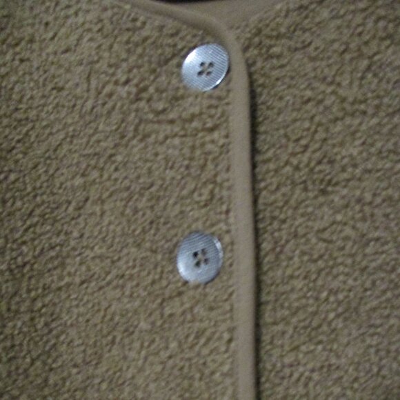 Susan Graver jacket mocha brown button down soft & stretchy with pockets size 2x - Picture 6 of 12